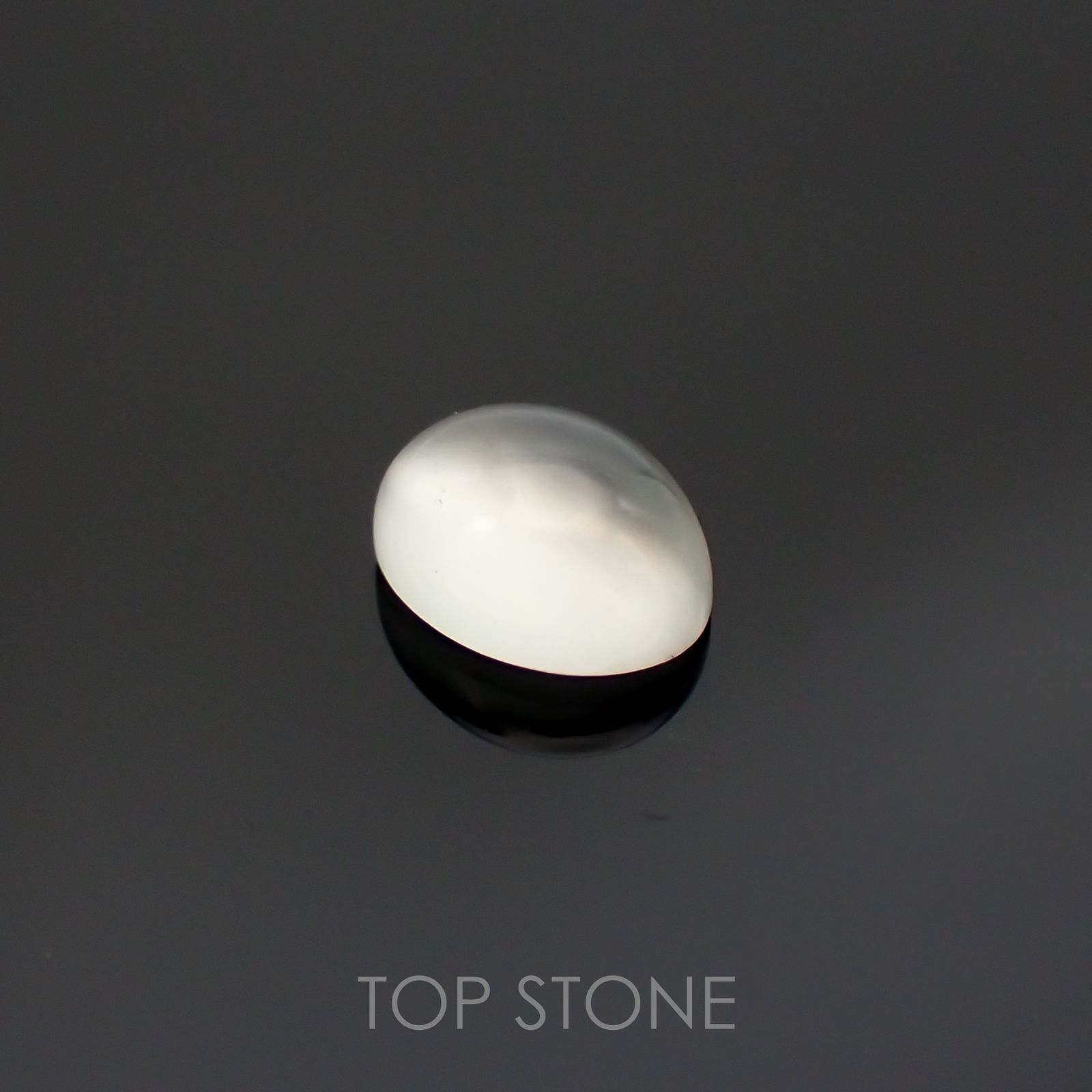 ムーンストーンキャッツアイ(宝石名ムーンストーン・キャッツアイ)インド産 1.32ct 識別済[220515791]7.9x5.9mm前後