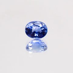 サファイア マダガスカル・スリランカ産 ルース 0.42ct[20128722]4.5×3.6mm前後