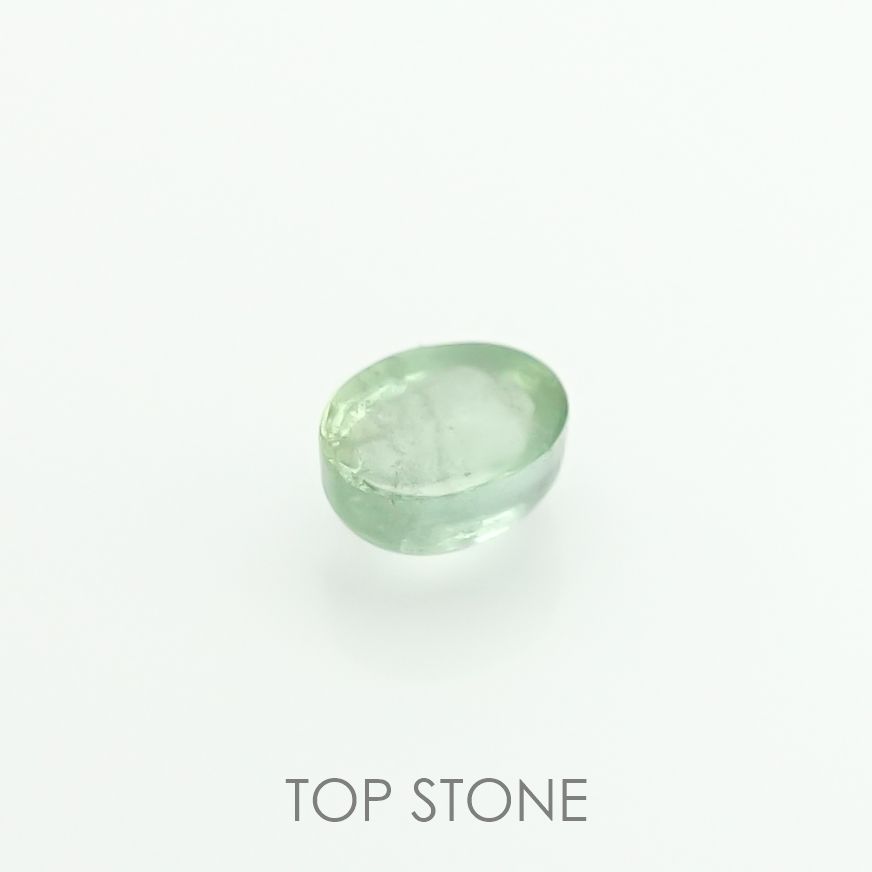 バナジウムコーネルピン(宝石名コーネルピン)タンザニア・タンガ州産 0.62ct 識別済[220115566]5x4mm前後