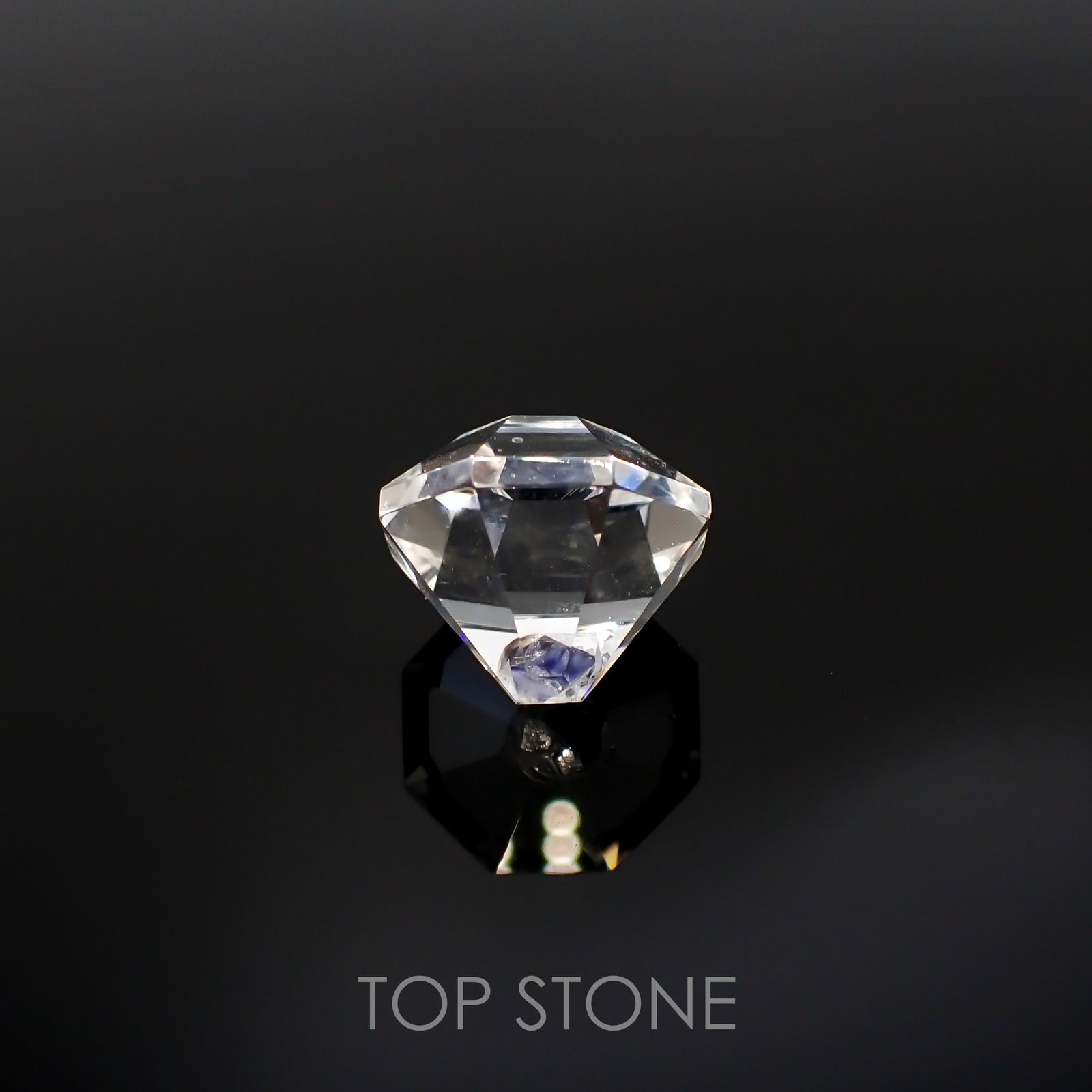 ◇オクタゴンカット◇フローライトインクォーツ マダガスカル産 9.15ct[220515709]12.6x12.4mm前後