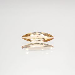 インペリアルトパーズ(宝石名トパーズ)ブラジル産 0.78ct 識別済[220114961]11x3.6mm前後