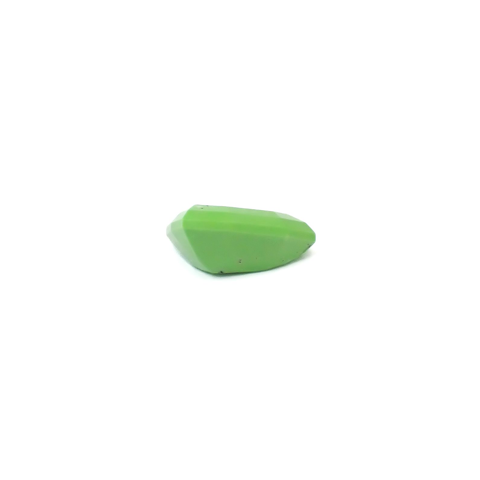 ◇カスタムカット◇ガスペイト(宝石名ガスペアイト)オーストラリア産 ソ付(日独) 2.941ct / 10.93x6.59mm前後 [260532228]