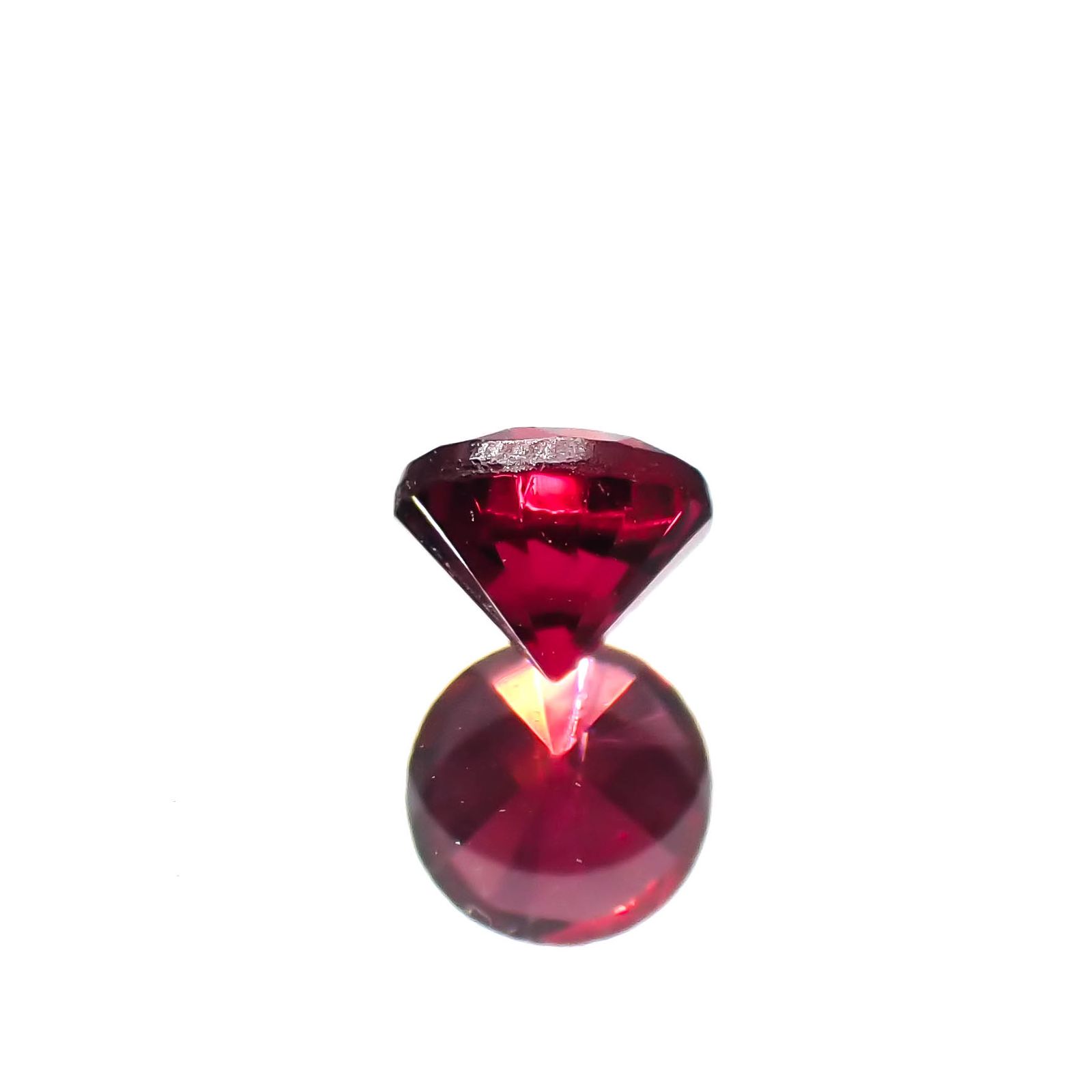 レッドスピネル ビルマ産 0.21ct[230722613]3.5x3.5mm前後