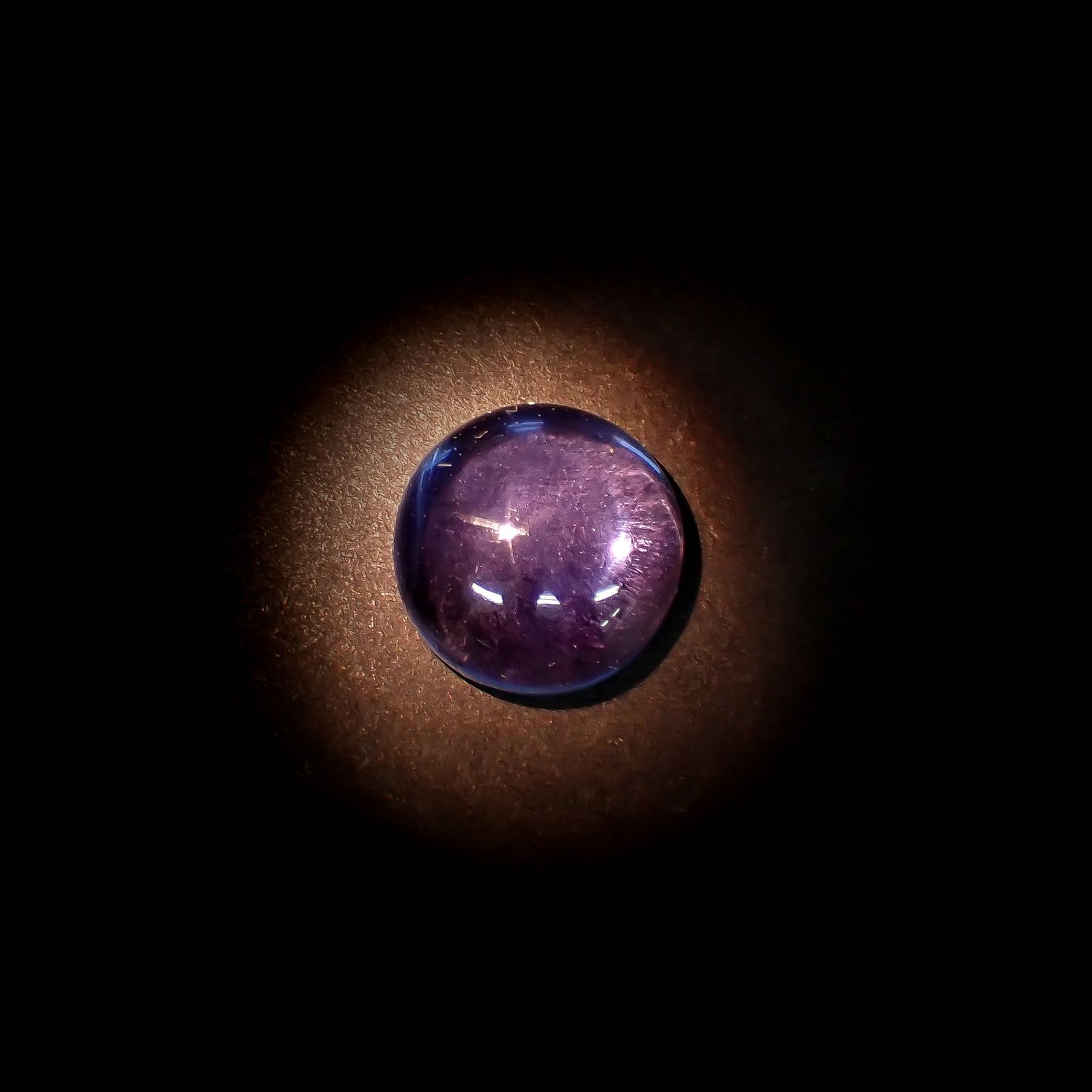 カラーチェンジフローライト ブラジル産 9.08ct[240326741]12.3x12.2mm前後