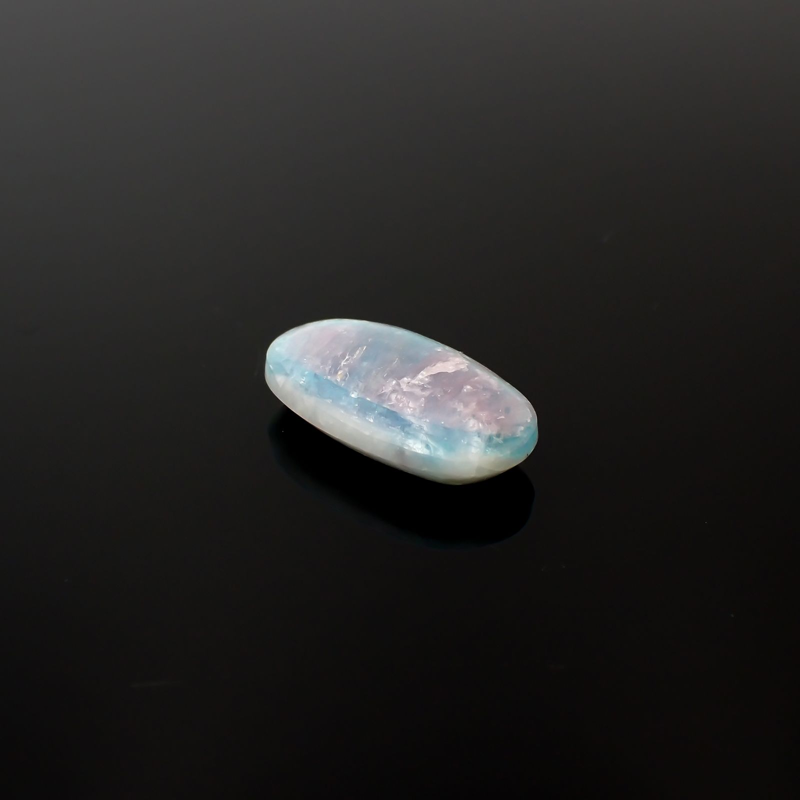 パライバトルマリンインクォーツ ブラジル産 9.87ct[240427094]19.9x11.3mm前後
