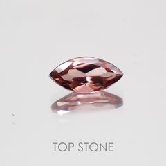 ピンクジルコン スリランカ,カンボジア産 ルース 0.53ct[21029783]7.1×3.4mm前後