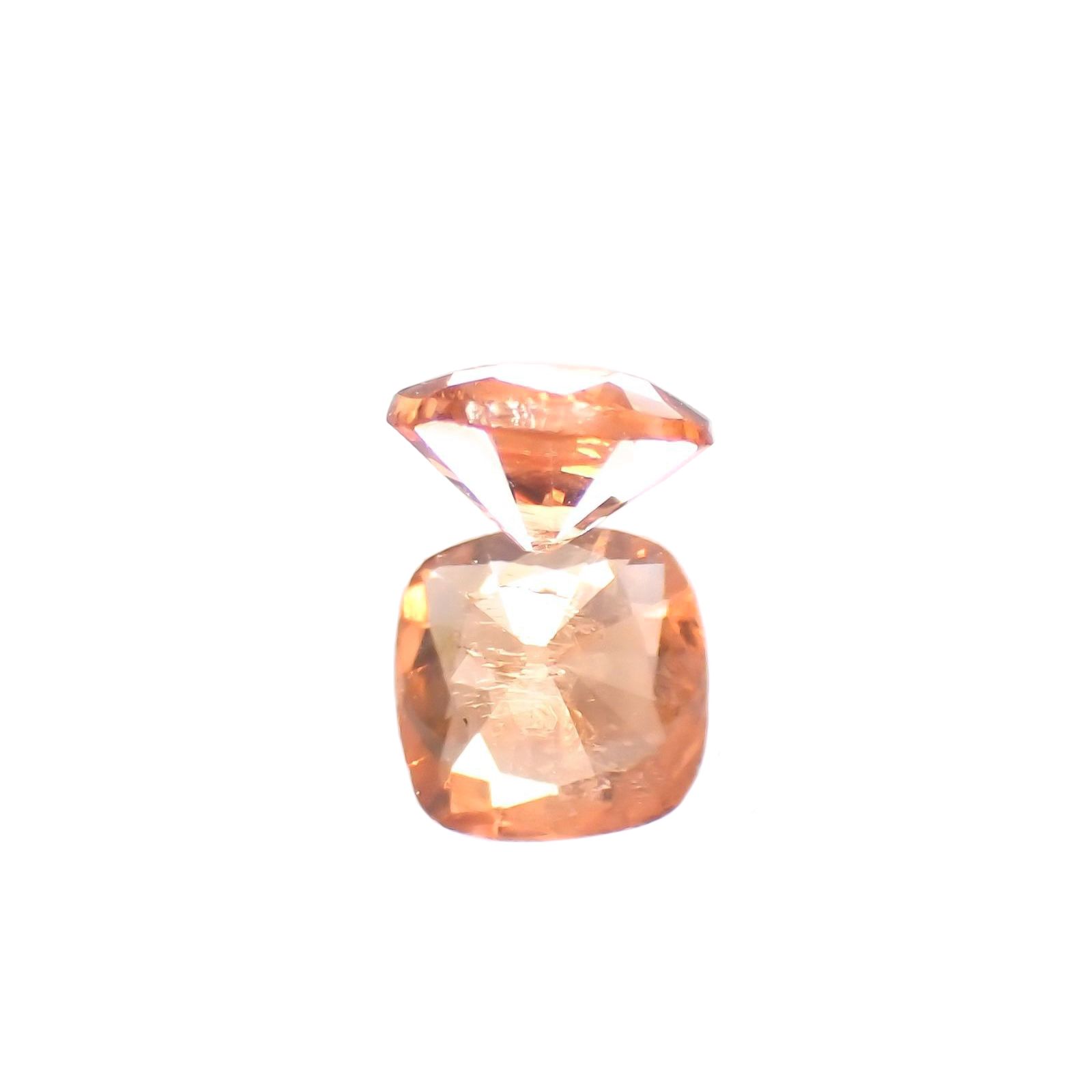 トリプライト(宝石名トリプライト) ブラジル産 0.438ct ソ付(彩珠)[210812513]4.6×4.6mm前後