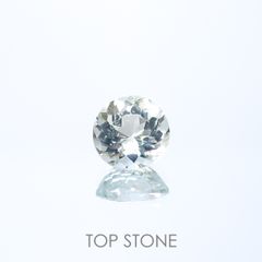 モンテブラサイト(宝石名モンテブラサイト)マダガスカル産 0.73ct 識別済[220817428]5.8x5.7mm前後