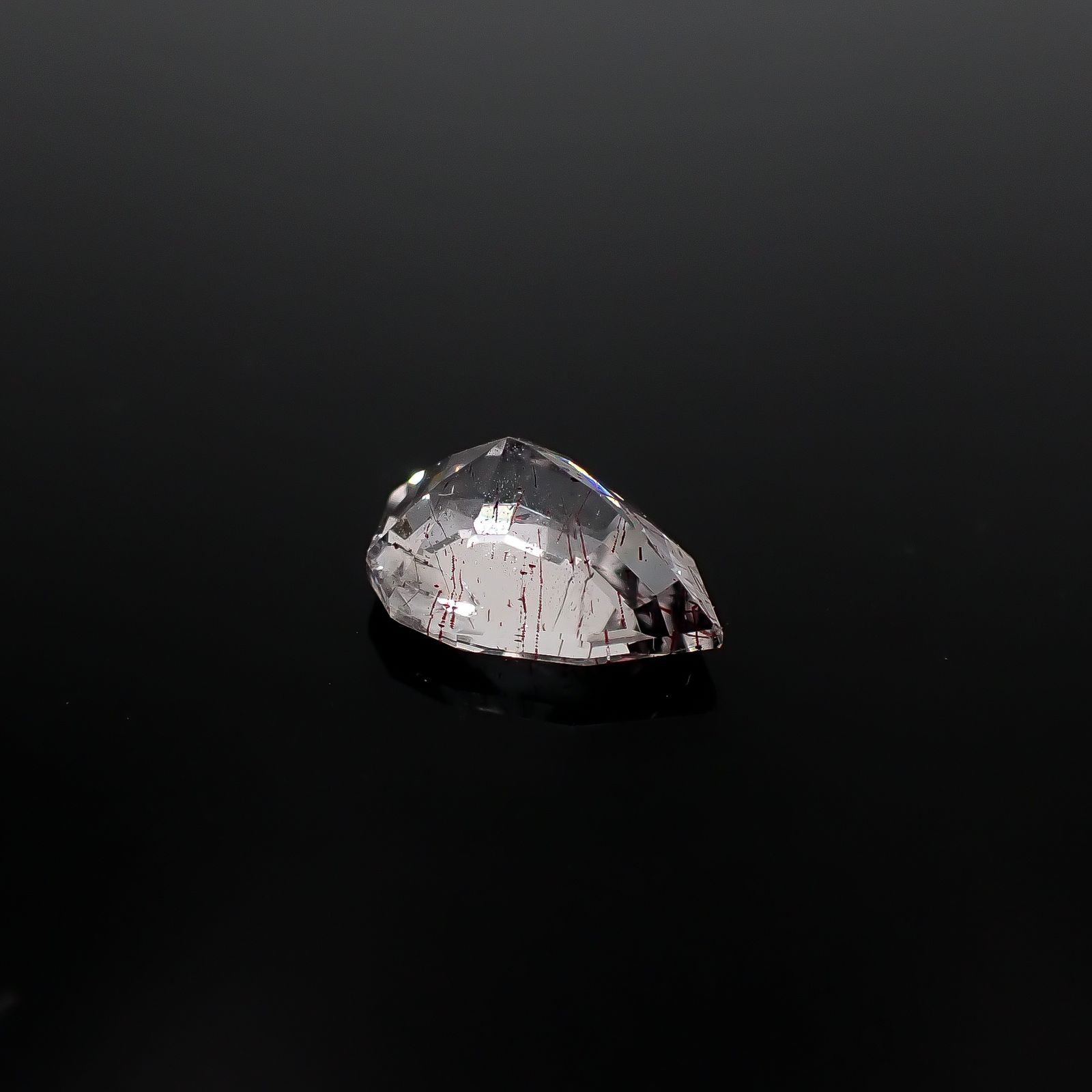 ◇カスタムカット◇ティンカーベルクォーツ ブラジル産 0.65ct[240628163]7.3x5.1mm前後