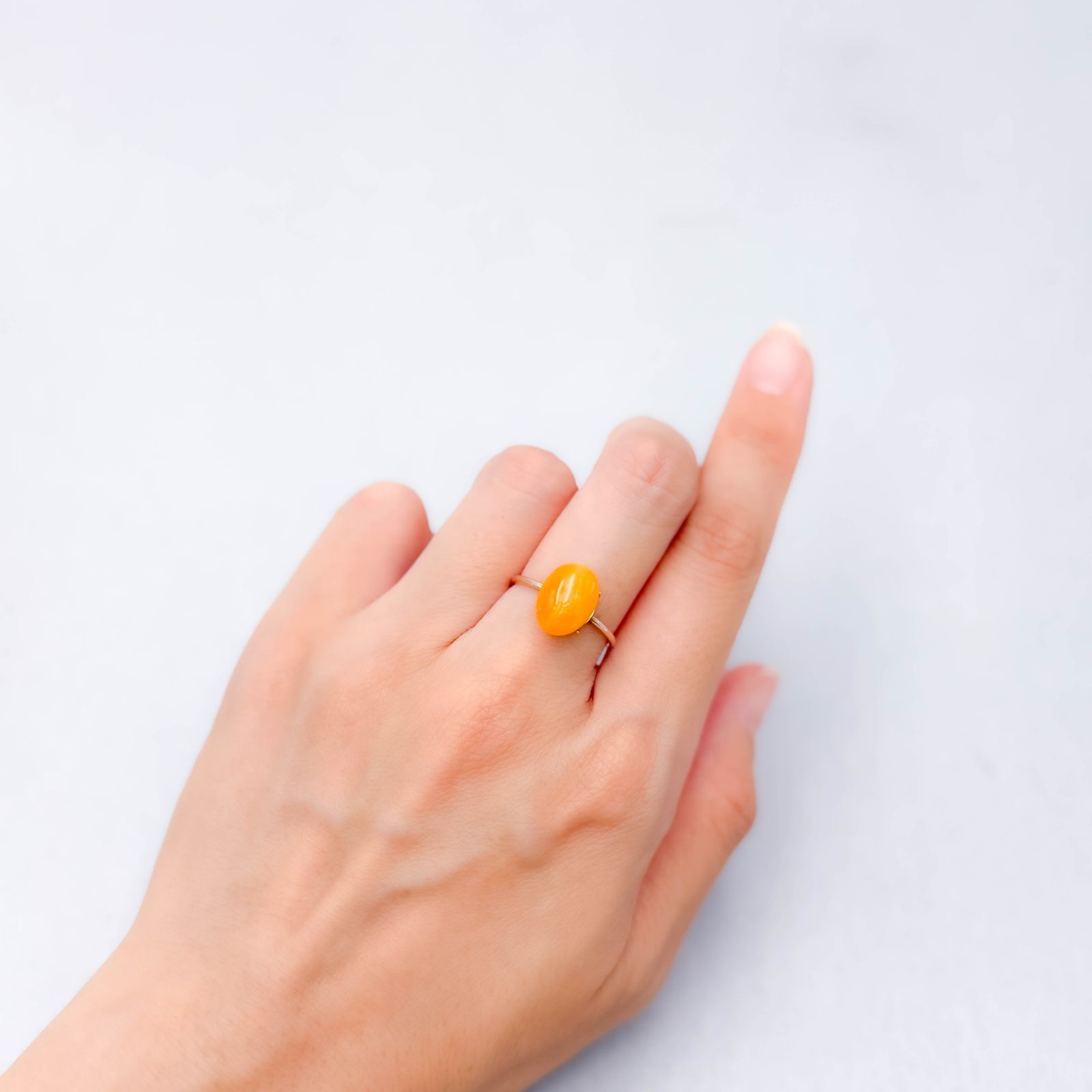 北海道オパール 北海道河東郡鹿追町然別産 3.19ct [250630623]11.4x8.5mm前後