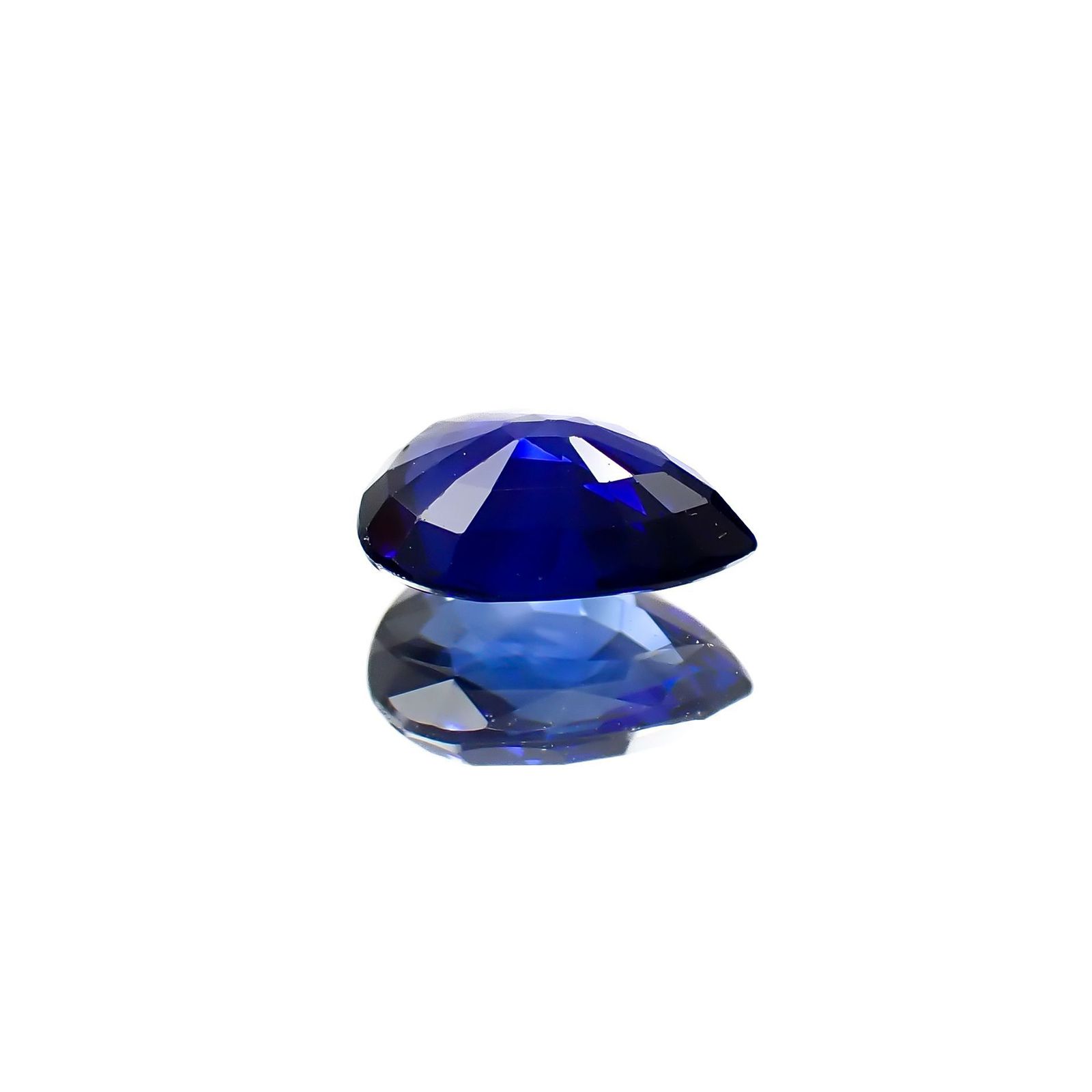 サファイア(宝石名サファイア)スリランカ/マダガスカル産 識別済 0.80ct / 6.9x5.4mm前後 [260817641]