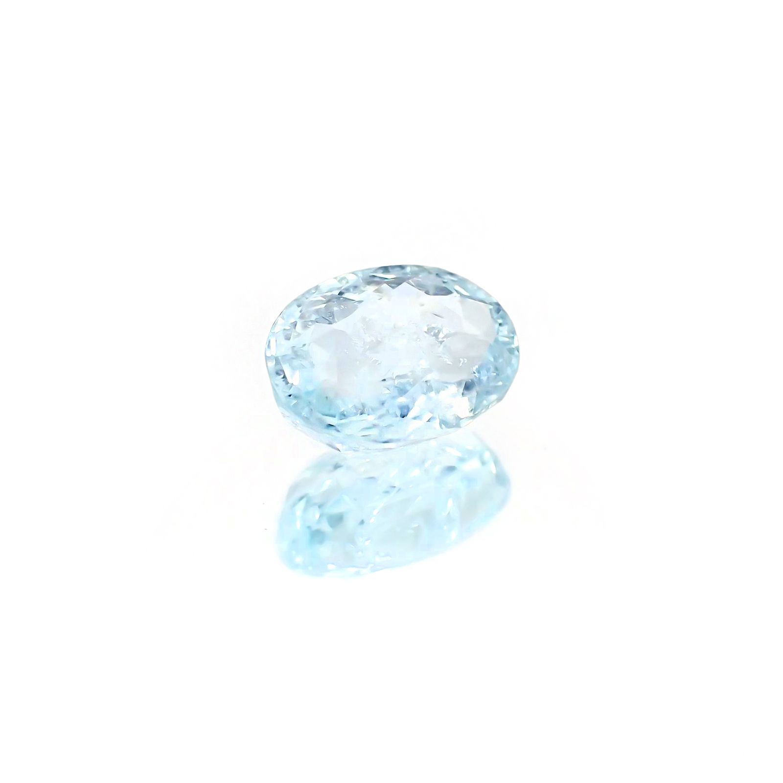 パライバトルマリン(宝石名トルマリン/別名パライバ・トルマリン) モザンビーク産 識別済 1.83ct / 8.6×6.7mm前後 [21059397]