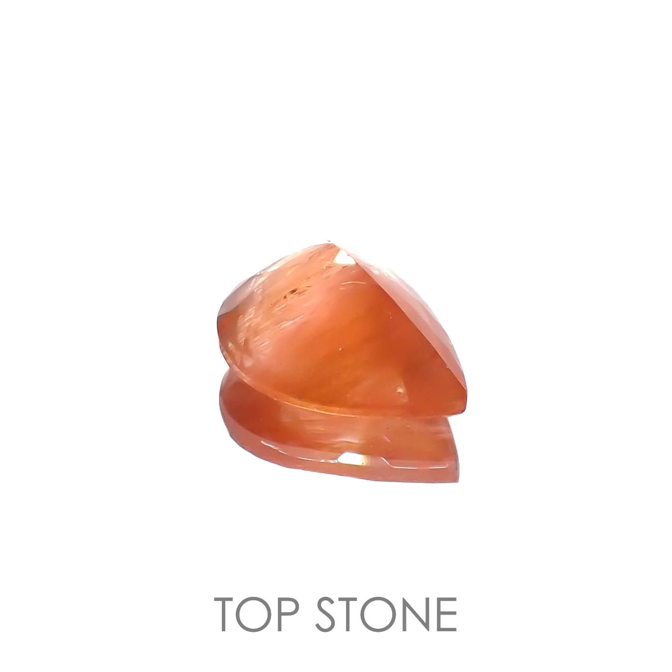 サンストーンスキャポライト(宝石名シーン・スキャポライト)タンザニア産 1.97ct 識別済[221219277]10.3x8.1mm前後