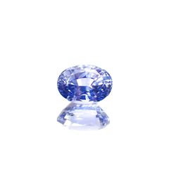 サファイア 非加熱(宝石名ブルー・サファイア)スリランカ/マダガスカル産 1.25ct GIT鑑付[240828675]6.91x4.96mm前後