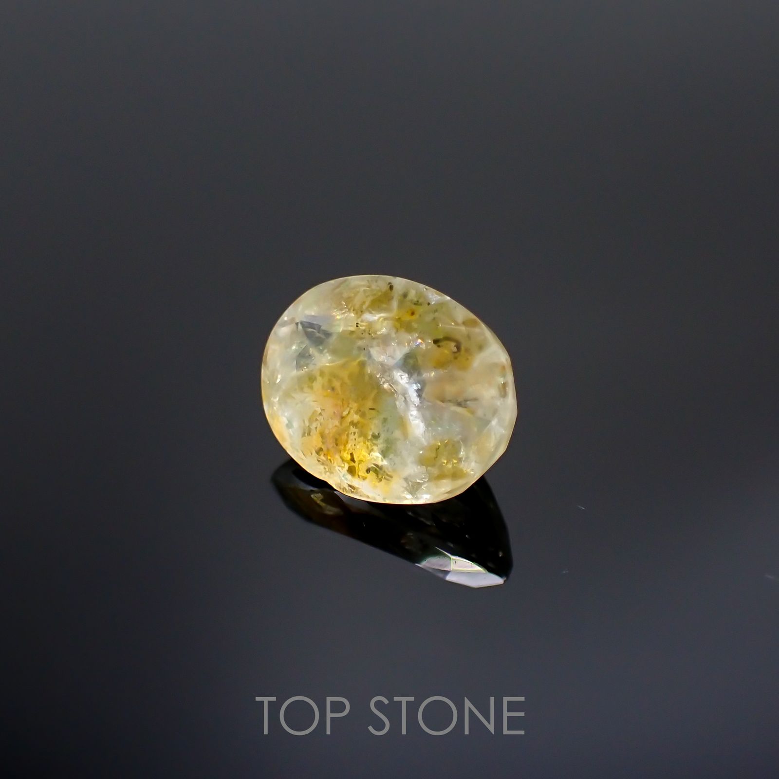 オーロラアクアマリン ブラジル産 2.34ct[220114396]10x7.8mm前後