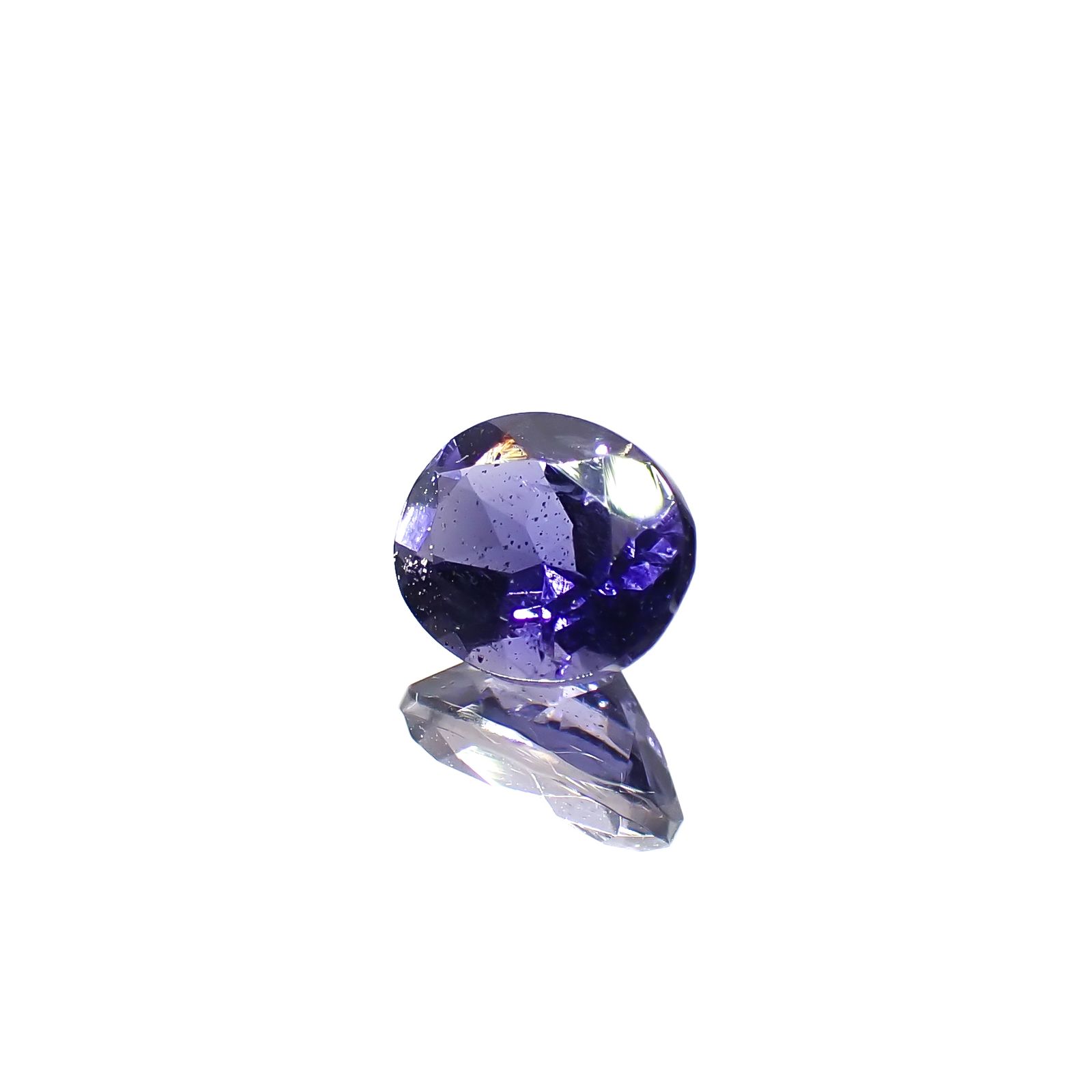 アイオライトサンストーン インド/ブラジル産 0.59ct[240928843]6.1x5mm前後