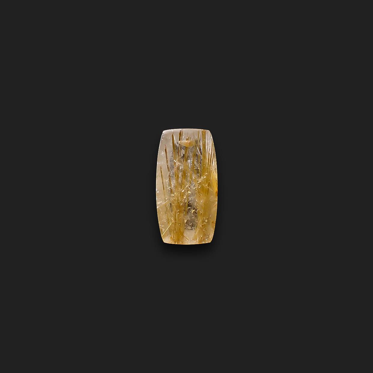 タイチンルチルクオーツ ブラジル産 5.45ct[240427324]17.5x9.2mm前後