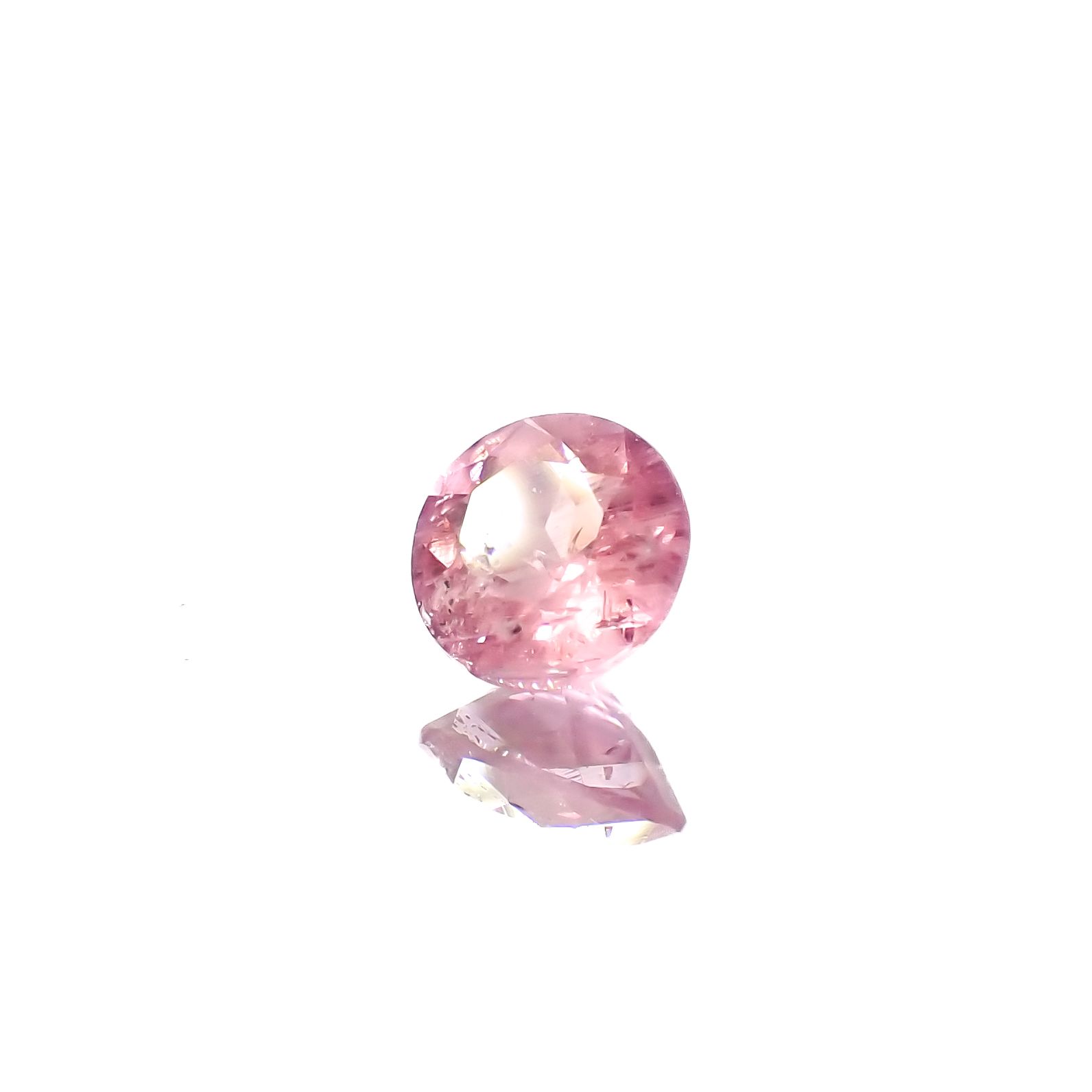 ペツォッタイト(ラズベリル)(宝石名ペツォッタイト)マダガスカル産 0.21ct 識別済[240226158]3.9x3.9mm前後