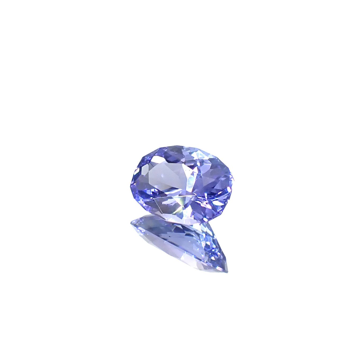 ◇カスタムカット◇タンザナイト(宝石名タンザナイト)タンザニア産 識別済 1.00ct / 7.6x5.4mm前後 [251031212]