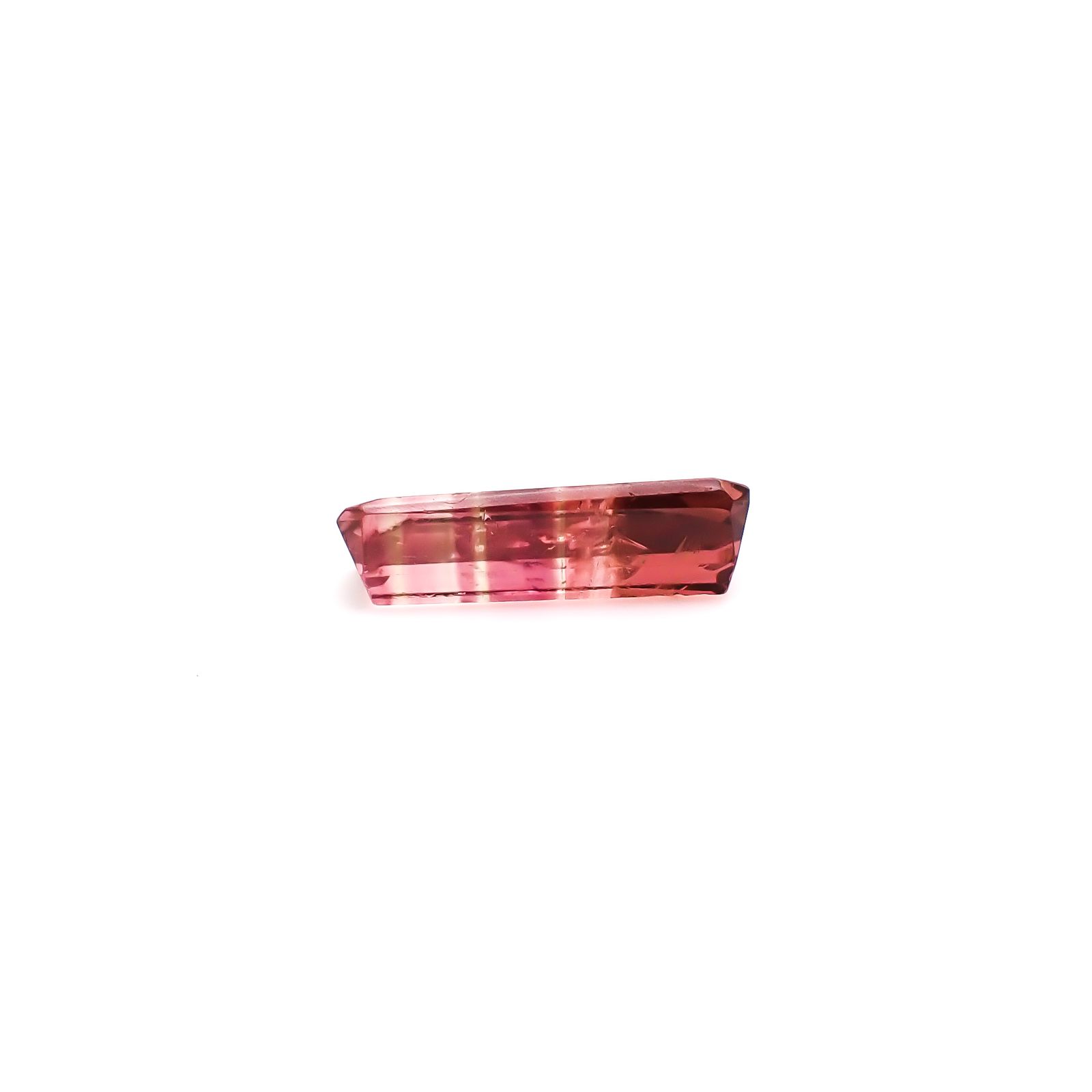 バイカラートルマリン アフガニスタン/ブラジル産 3.45ct / 14.8x6.3mm前後 [260932771]