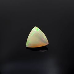 エチオピアオパール(宝石名オパール)エチオピア産 1.13ct 識別済[230521991]9.4x9.5mm前後
