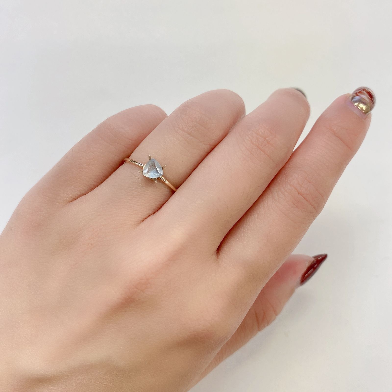 ユークレース(宝石名ユークレース) ブラジル産 0.391ct ソ付(彩珠)[20106487]5×5mm前後