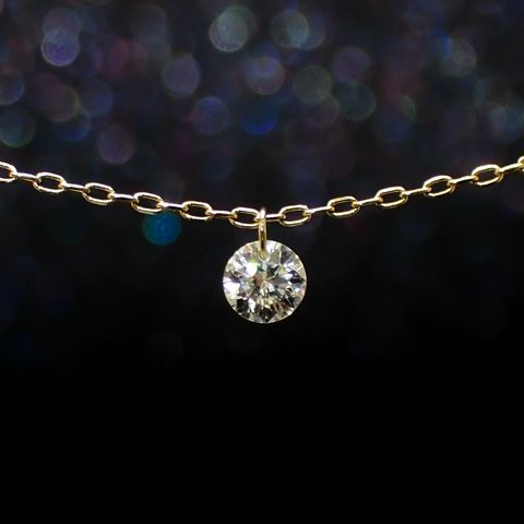 ◇La terre(ラ・テール)◇K18ダイヤモンドチャーム TTLC | SI (宝石名ダイアモンド) 識別済 0.146ct / 3.1x3.1mm前後 [220115346]