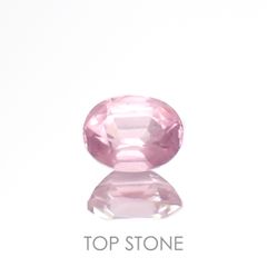 シルキーピンクスピネル(宝石名ピンク・スピネル)タンザニア産 0.37ct 識別済[230120252]4.7x3.6mm前後