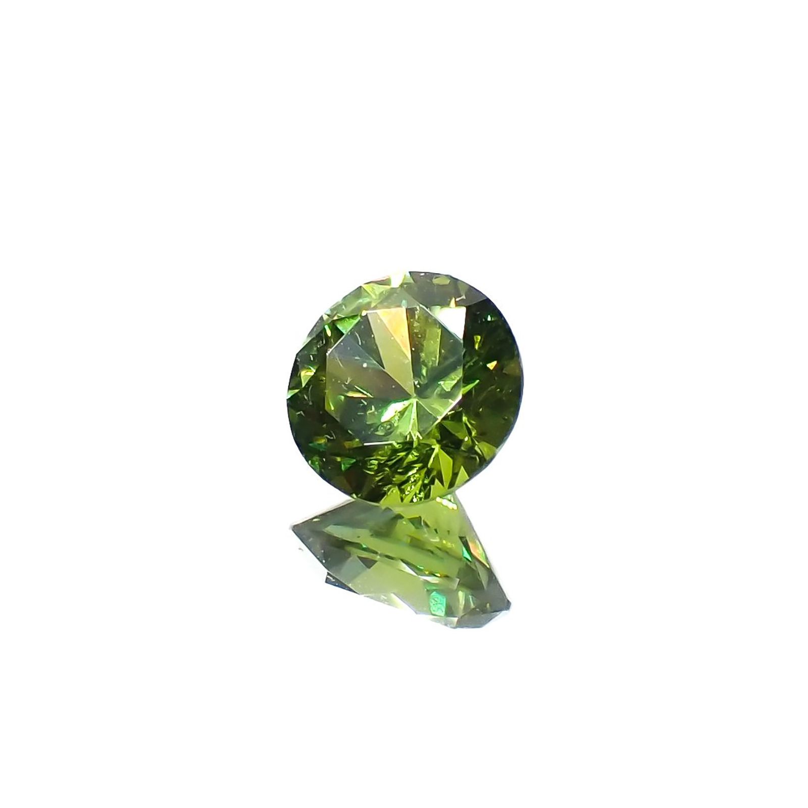 デマントイドガーネット ロシア産 0.56ct / 4.9x4.9mm前後 [240427193]