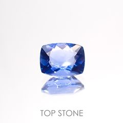 カラーチェンジフローライト(宝石名ブルー・フルオライト)ブラジル産 1.58ct 識別済[220114240]8x6mm前後