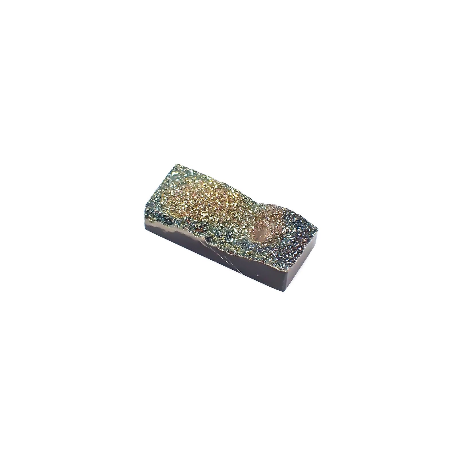 レインボーパイライト 原石 ロシア産 20.69ct[240326434]26.4x12mm前後