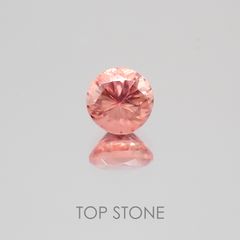 ロードクロサイト(宝石名ロードクロサイト) 南アフリカ産 0.50ct 識別済 [20062916] 4.6×4.6mm前後