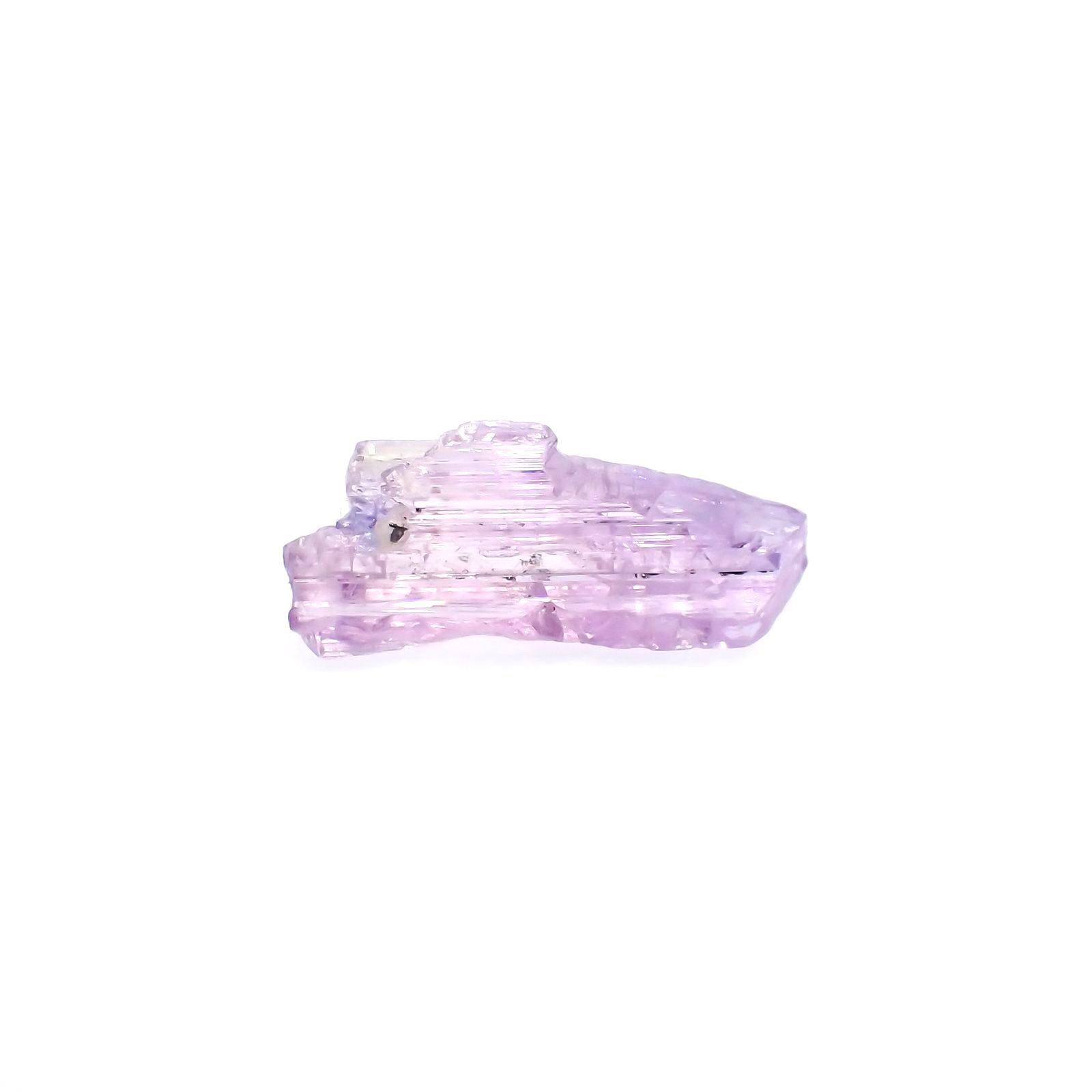ピンクゾイサイト 原石(宝石名ピンク・ゾイサイト)タンザニア産 3.28ct 識別済[230622317]16.5x6.8mm前後