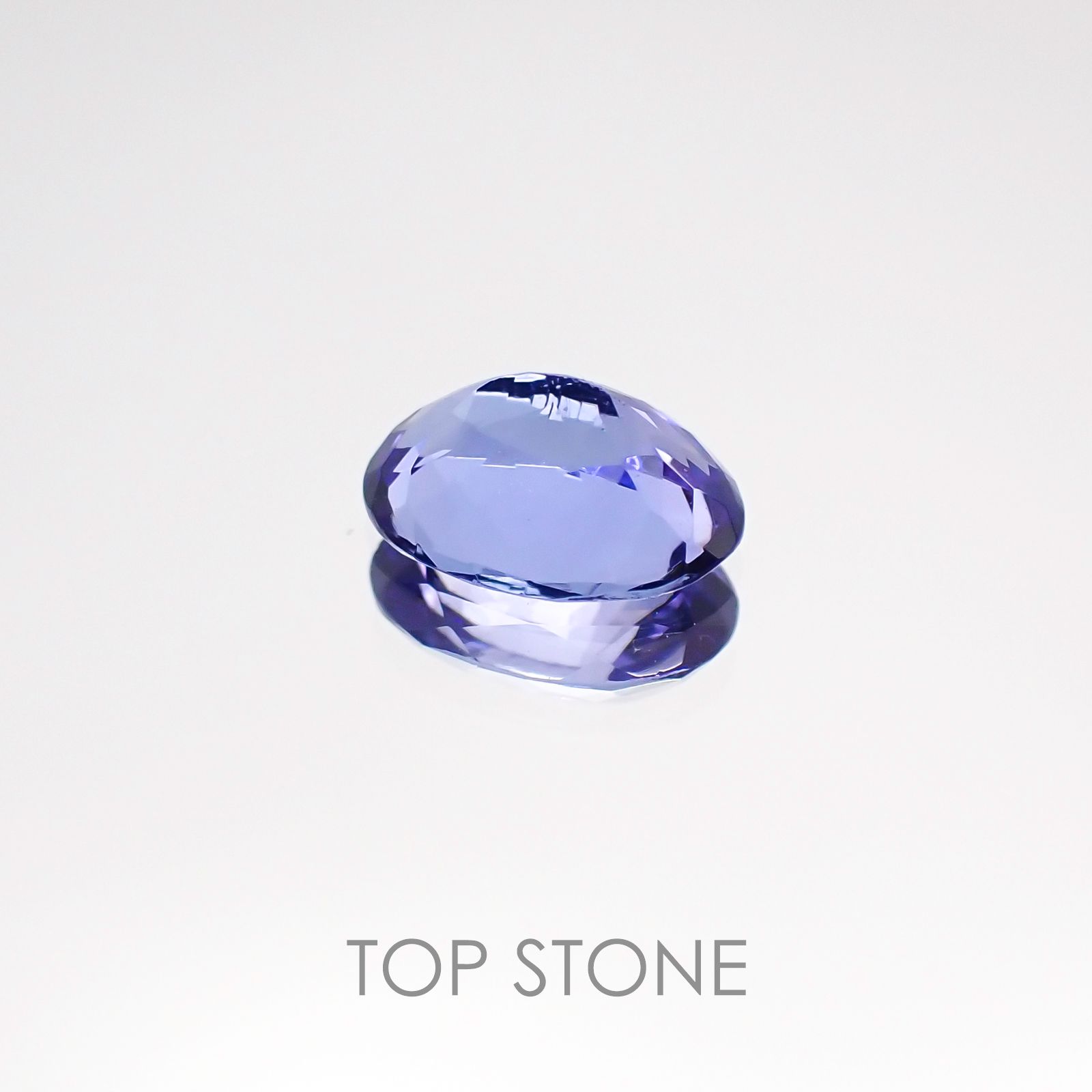 タンザナイト(ゾイサイト) タンザニア産 ルース 0.71ct[20117196]6.9×4.7mm前後