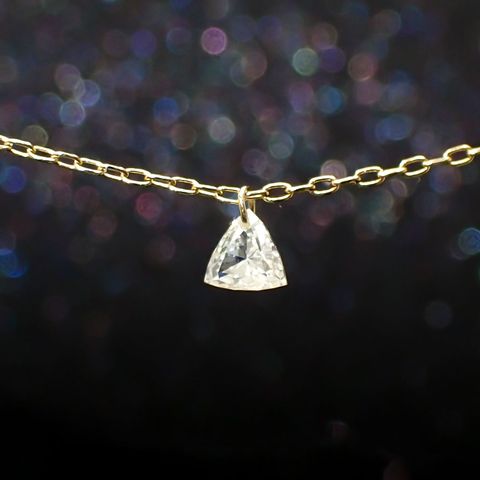 ◇La terre(ラ・テール)◇K18ダイヤモンドチャーム TTLC | SI (宝石名ダイアモンド) 識別済 0.130ct / 3.1x3.3mm前後 [220115352]