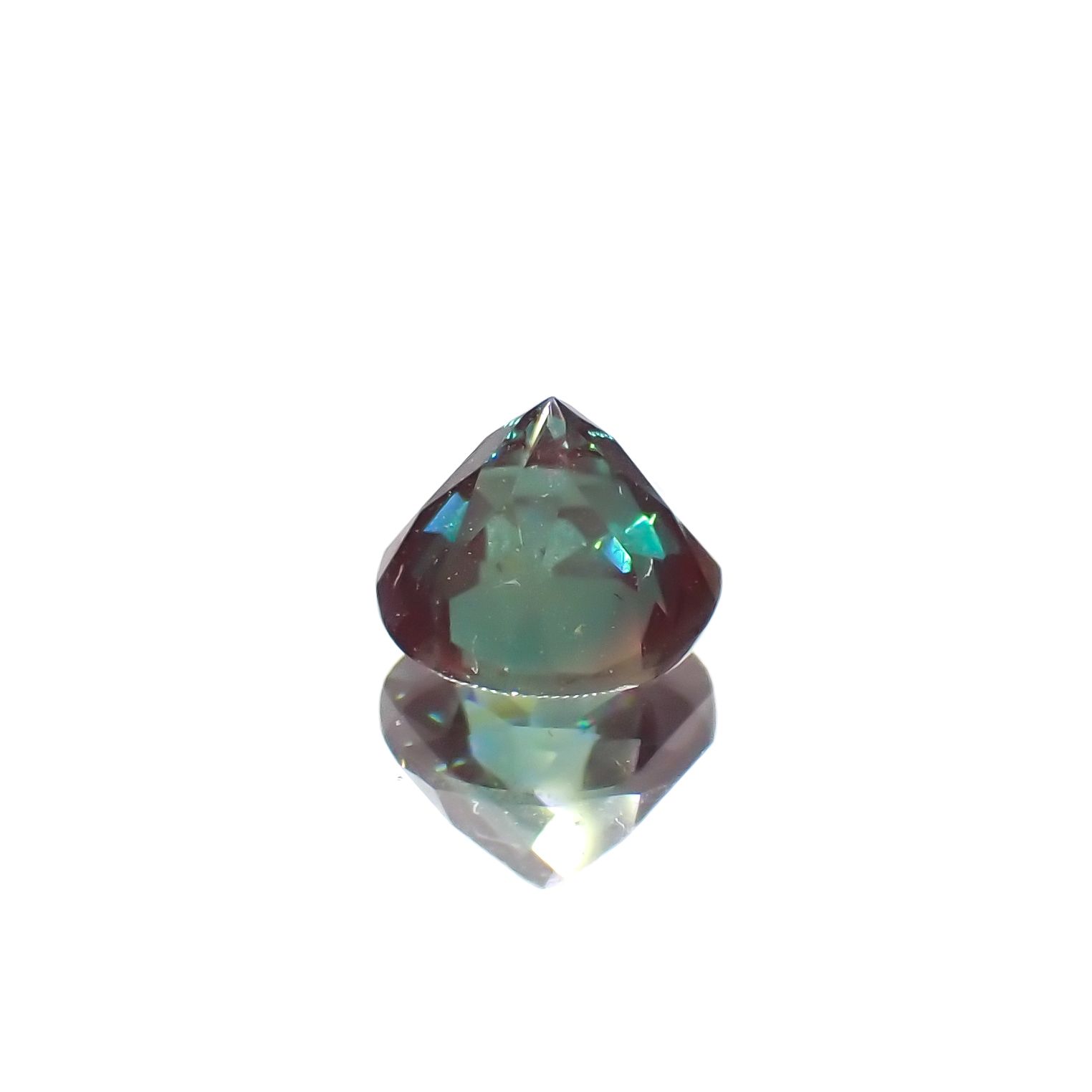 カラーチェンジアンデシン モンゴル産 0.49ct[230421464]4.9x4.9mm前後