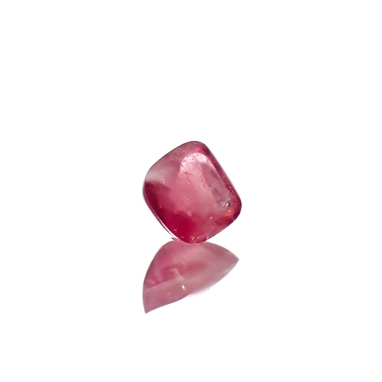 ◇バフカット◇レッドベリル/ピンクベリル アメリカ・ユタ州産 0.16ct[240326681]3.5x3.2mm前後