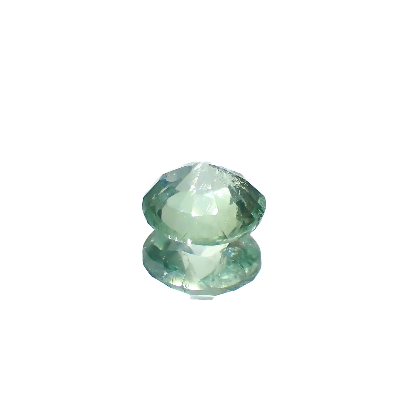 グリーンカイヤナイト タンザニア産 0.86ct[240928813]5.9x5.9mm前後