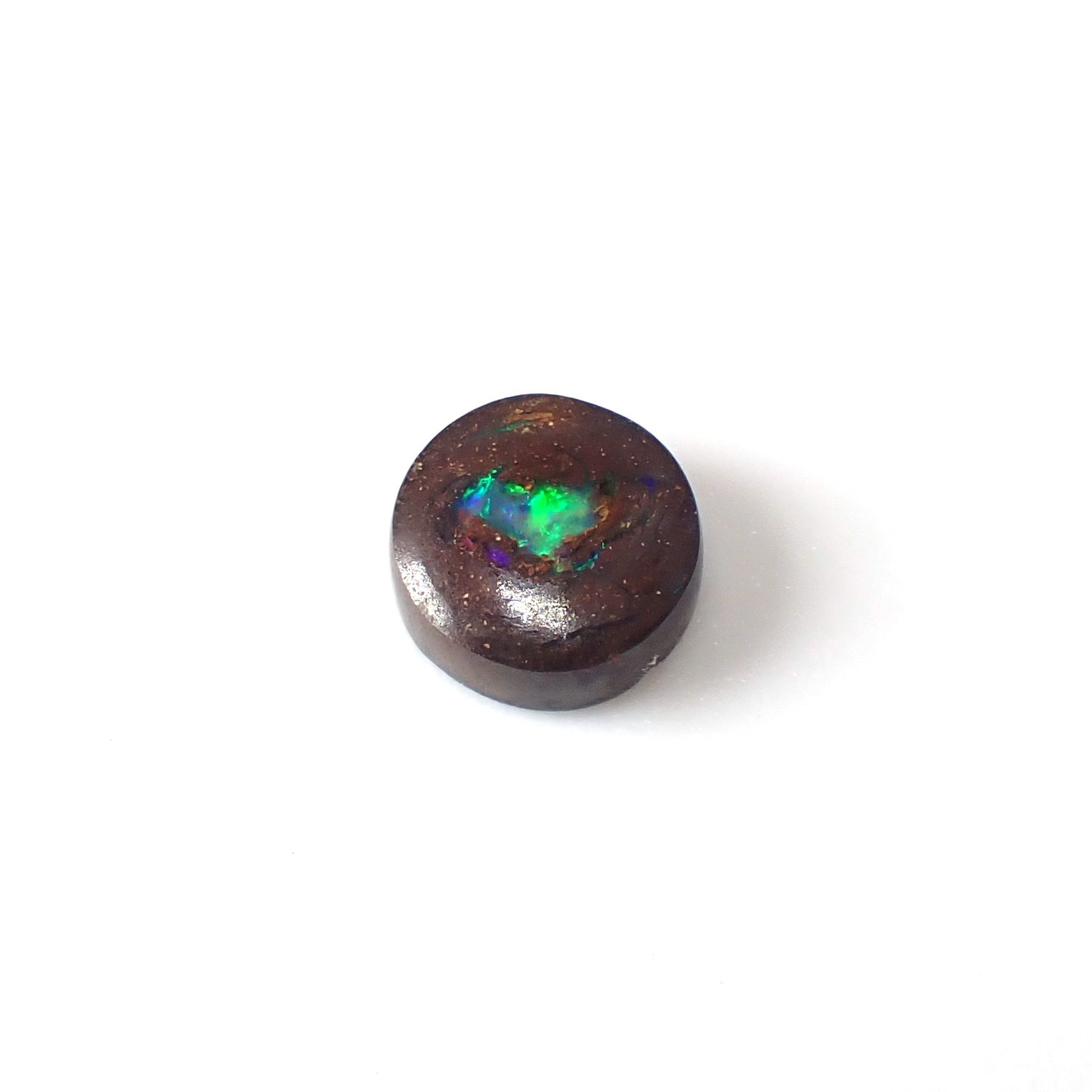 ウッドオパール オーストラリア産 0.88ct / 6.1x6mm前後 [251031200]