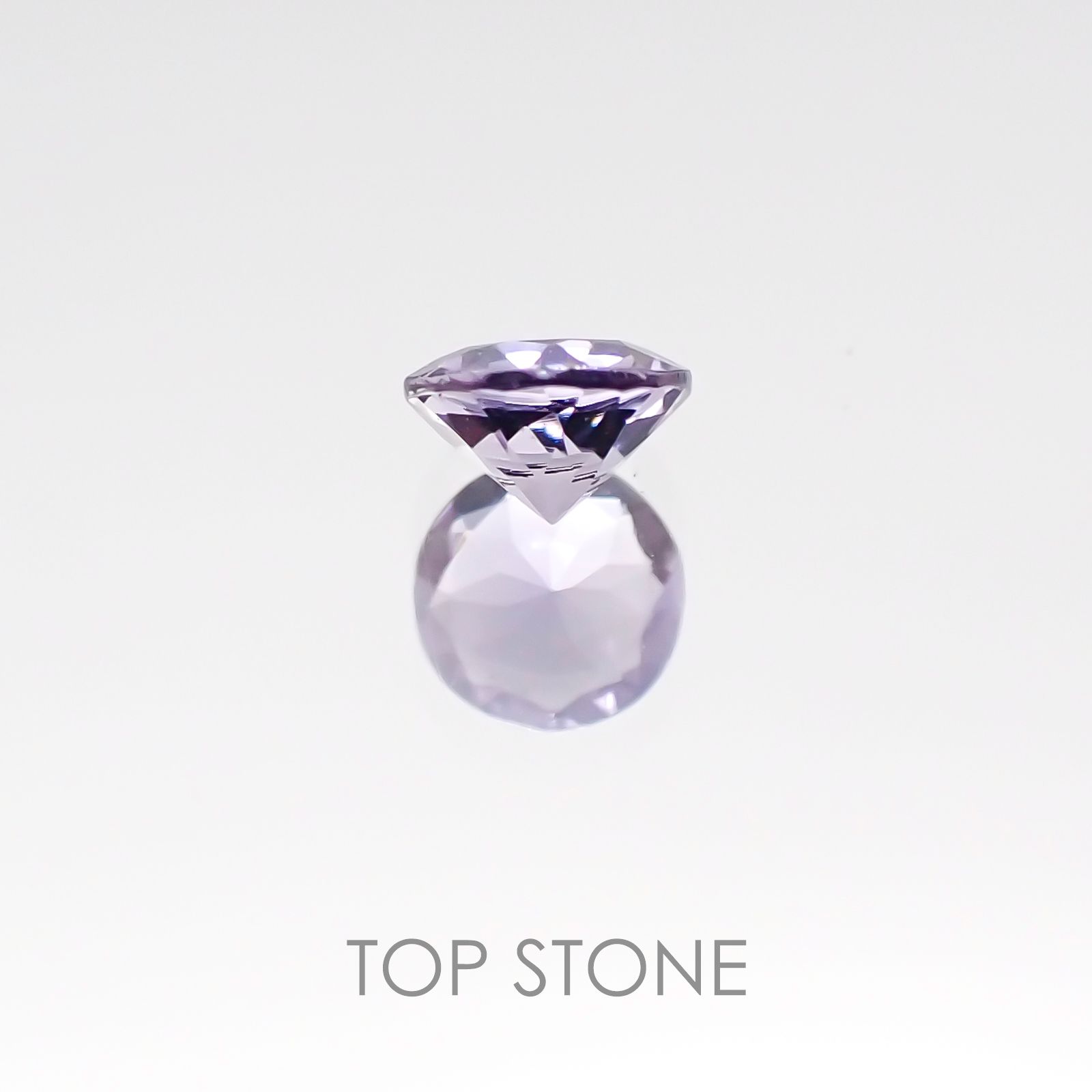 ラベンダースピネル スリランカ産 ルース 0.19ct[20106658]4×4mm前後