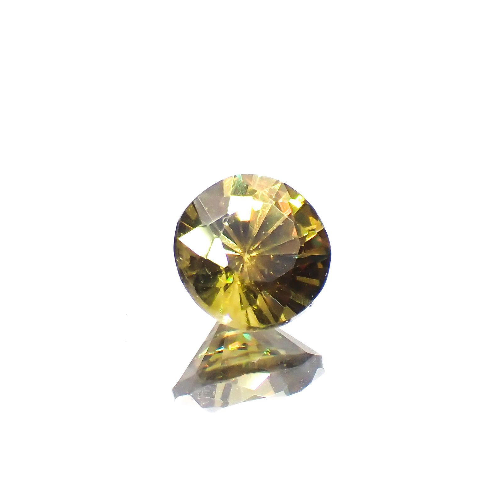 アンドラダイトガーネット(宝石名アンドラダイト・ガーネット)ナミビア共和国産 0.47ct 識別済[230421387]4.5x4.5mm前後