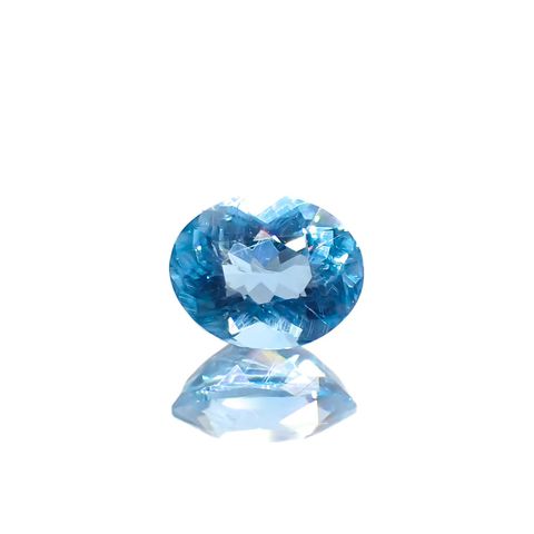 アウイナイト フルオレッセンス(宝石名アウイナイト)ドイツ産 0.23ct 識別済[221018894]4.6x3.7mm前後