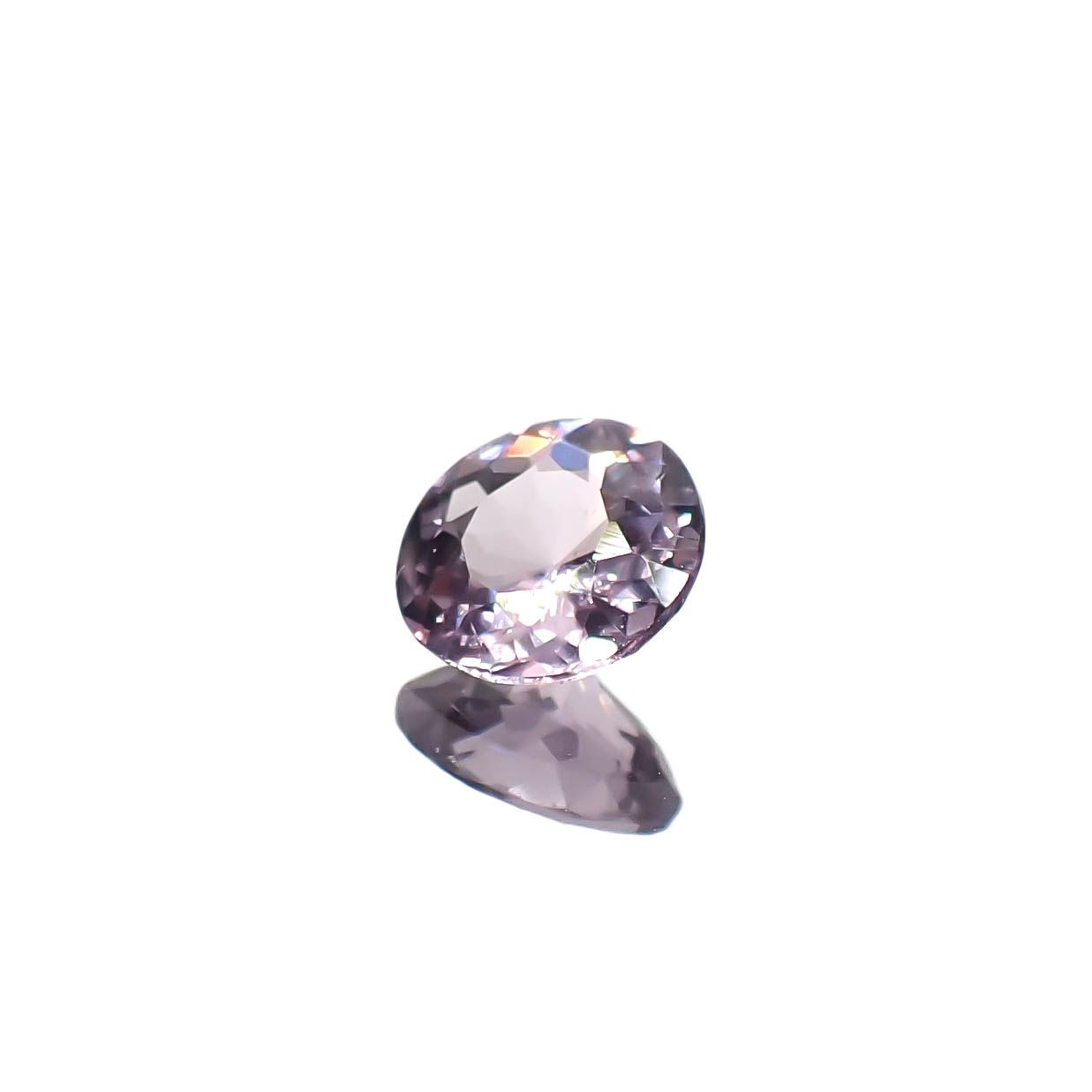 カラーシフト ピンクダイアスポア アフガニスタン産 0.37ct[240627972]4.9x4.9mm前後