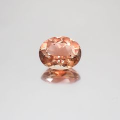オレゴンサンストーン(宝石名ラブラドライト)アメリカ・オレゴン州産 2.21ct 識別済[230421892]9.5x7.6mm前後