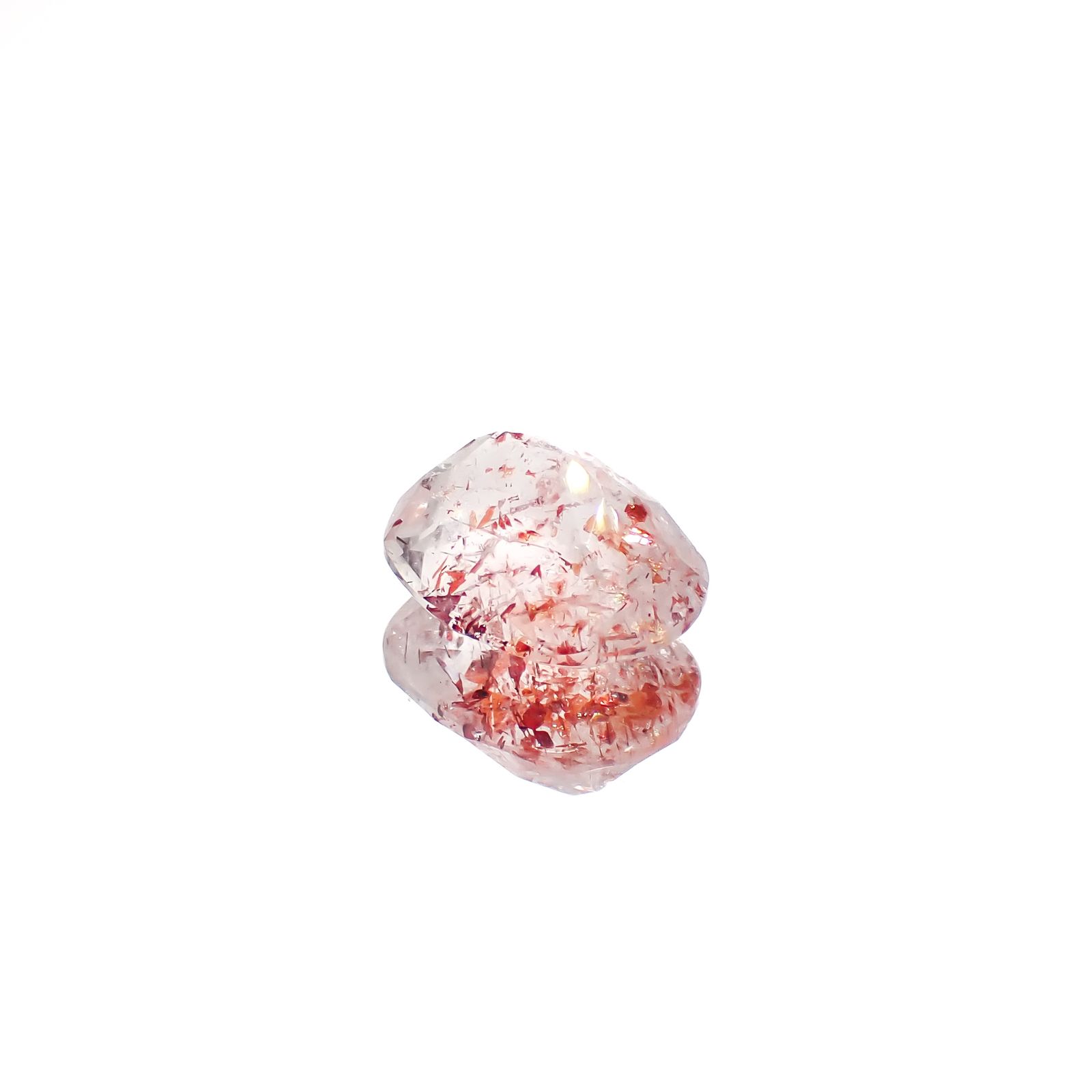 ファイヤークォーツ ナイジェリア産 2.45ct[240326725]9.9x7.9mm前後