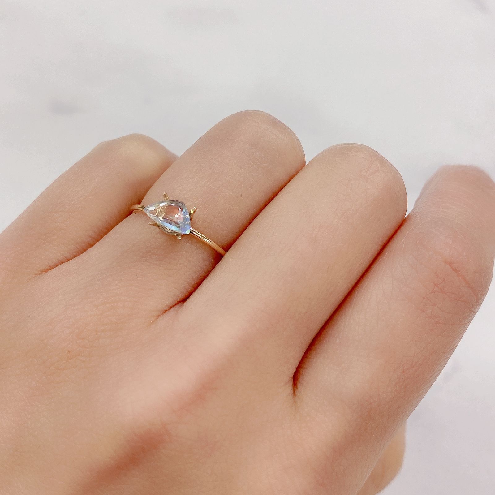 レインボームーンストーン マダガスカル産 1.50ct[240928965]7.7