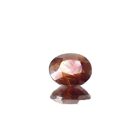 レインボーガーネット 日本・奈良県産 1.65ct [250129674]7.6x6.3mm前後