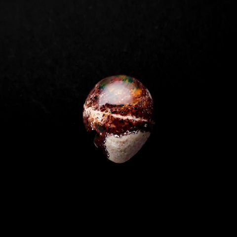 カンテラオパール  メキシコ産 5.16ct / 13.3x11.2mm前後 [251017199]