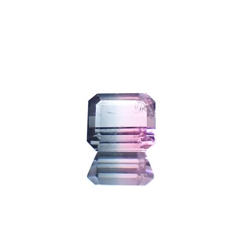 バイカラートルマリン アフガニスタン産 0.67ct [250329959]5.3x4.7mm前後