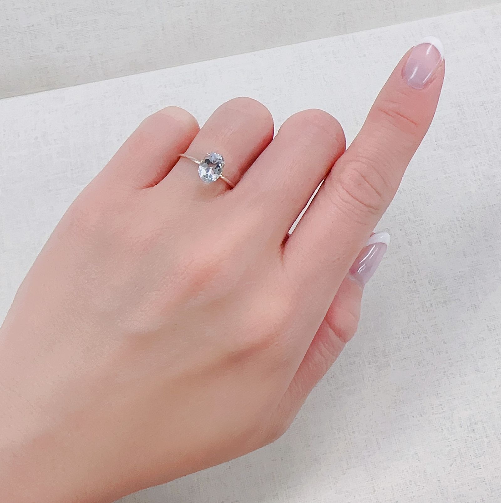 ゴッシェナイト パキスタン・ヒマラヤ産 1.01ct[230421832]7.7x5.8mm前後